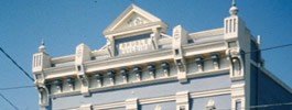 Owners restoring historic buildings in downtown or economic development districts may also apply for the Restoration Tax Abatement. (Brusly Building, Iberville Parish)